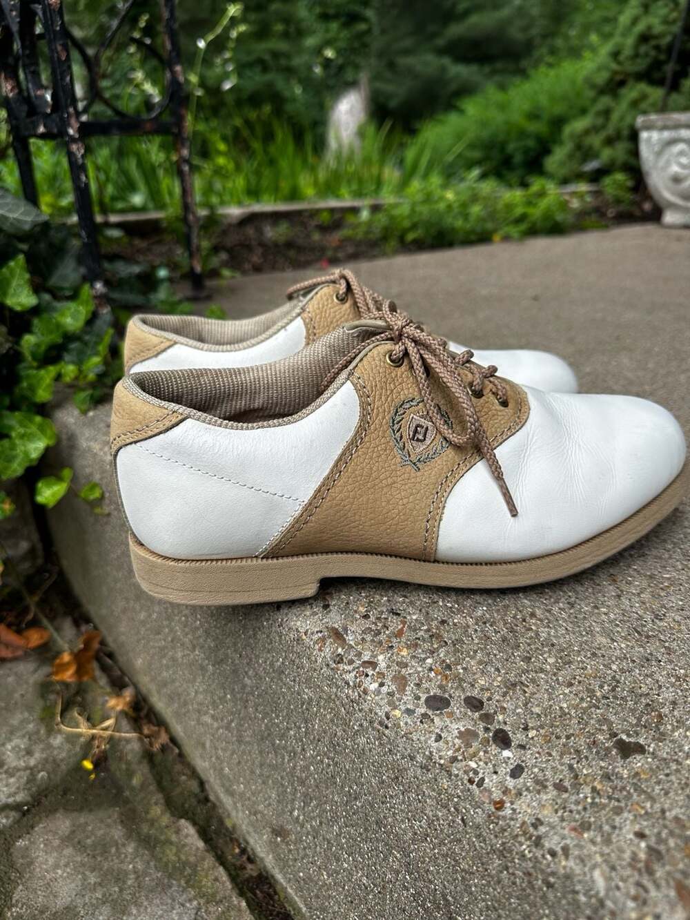 FootJoy SoftJoys Women's Saddle Golf Shoes 98644